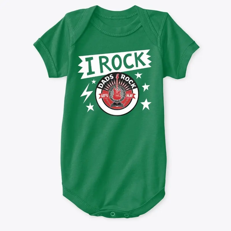 Dads Rock Baby grow!